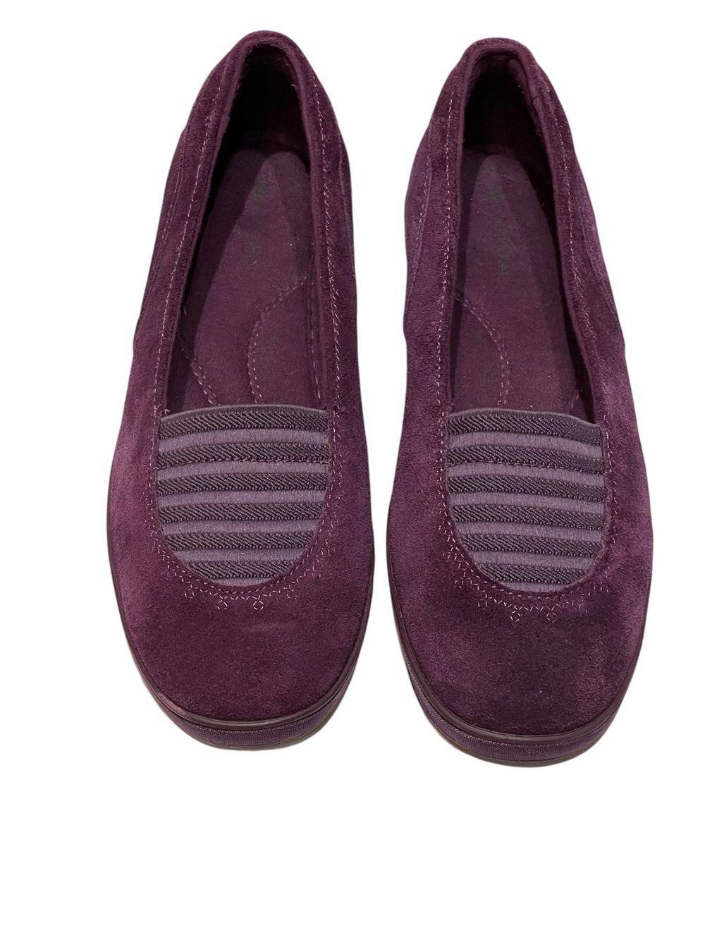 Grasshoppers Women's Plum Suede Comfort Loafers SZ 9 MED